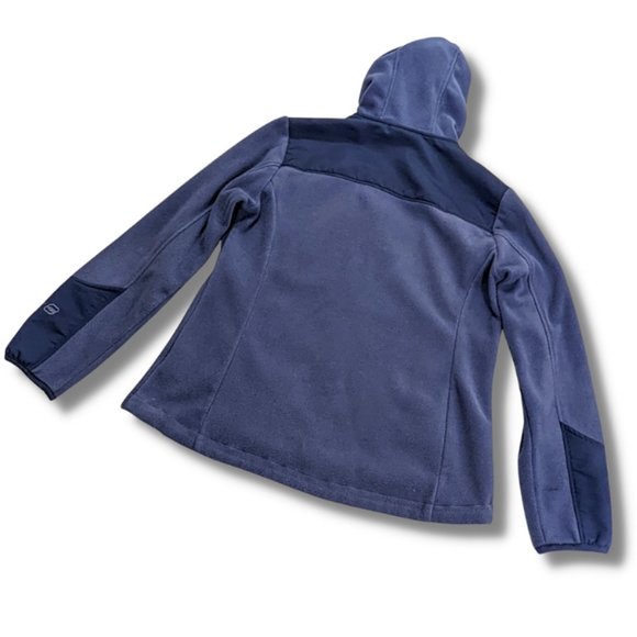 Free Country Super Softshell Hooded Jacket 3 Zipper Pocket Front (Large) - Picture 2 of 5